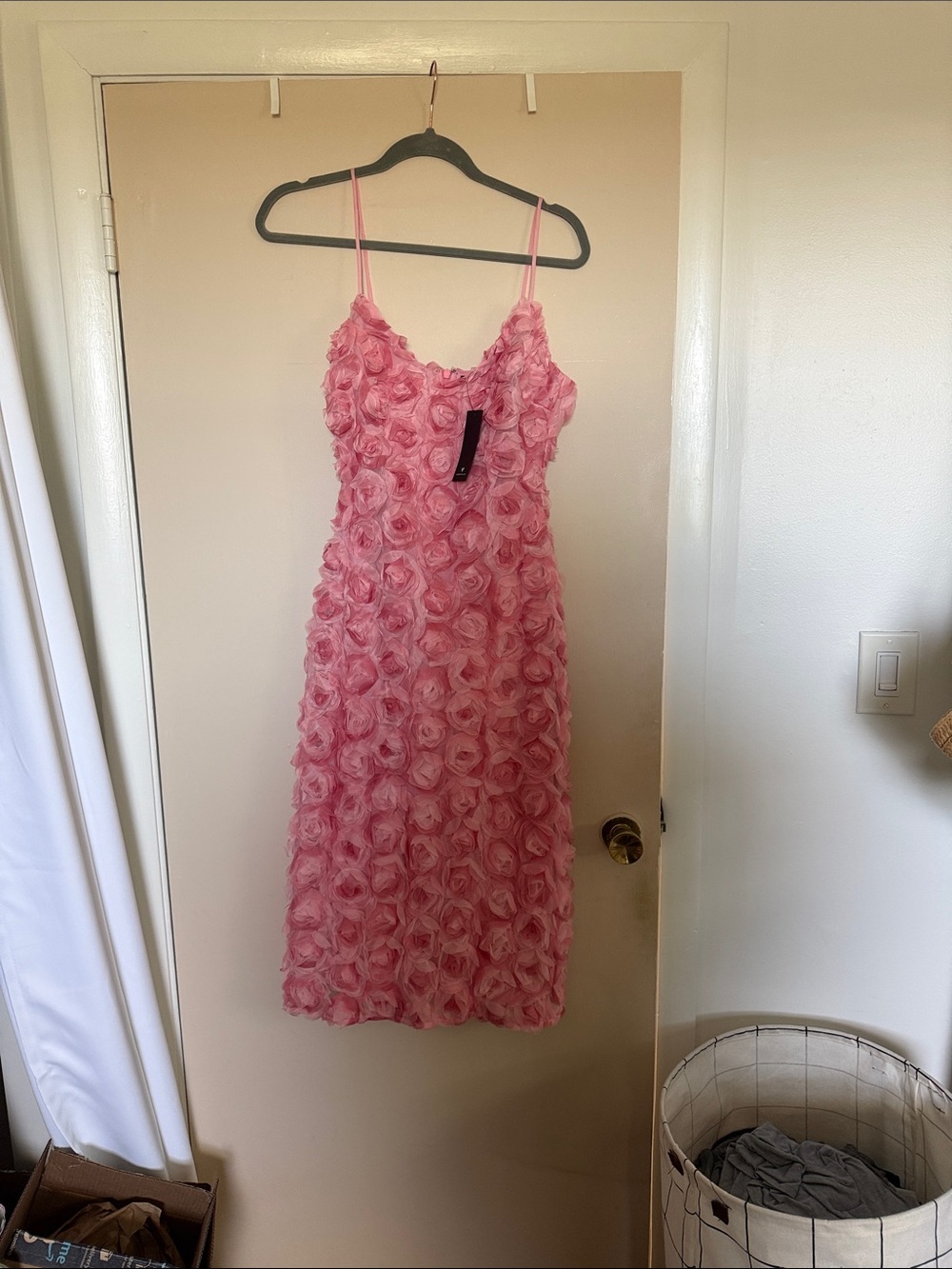 Lulu's Rosy Ruffle Dress - Picture 5 of 5